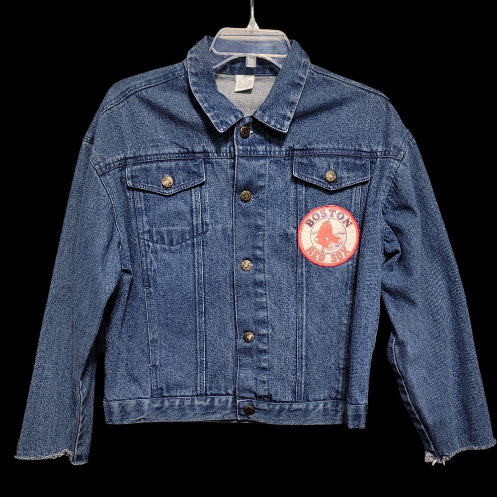 One Of A Kind Vintage Boston Red Sox Denim Jacket